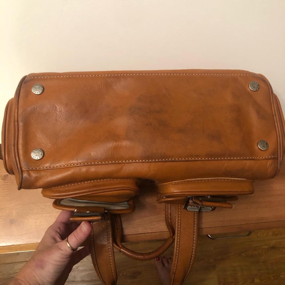 Michael Kors leather luggage satchel - Picture 8 of 8